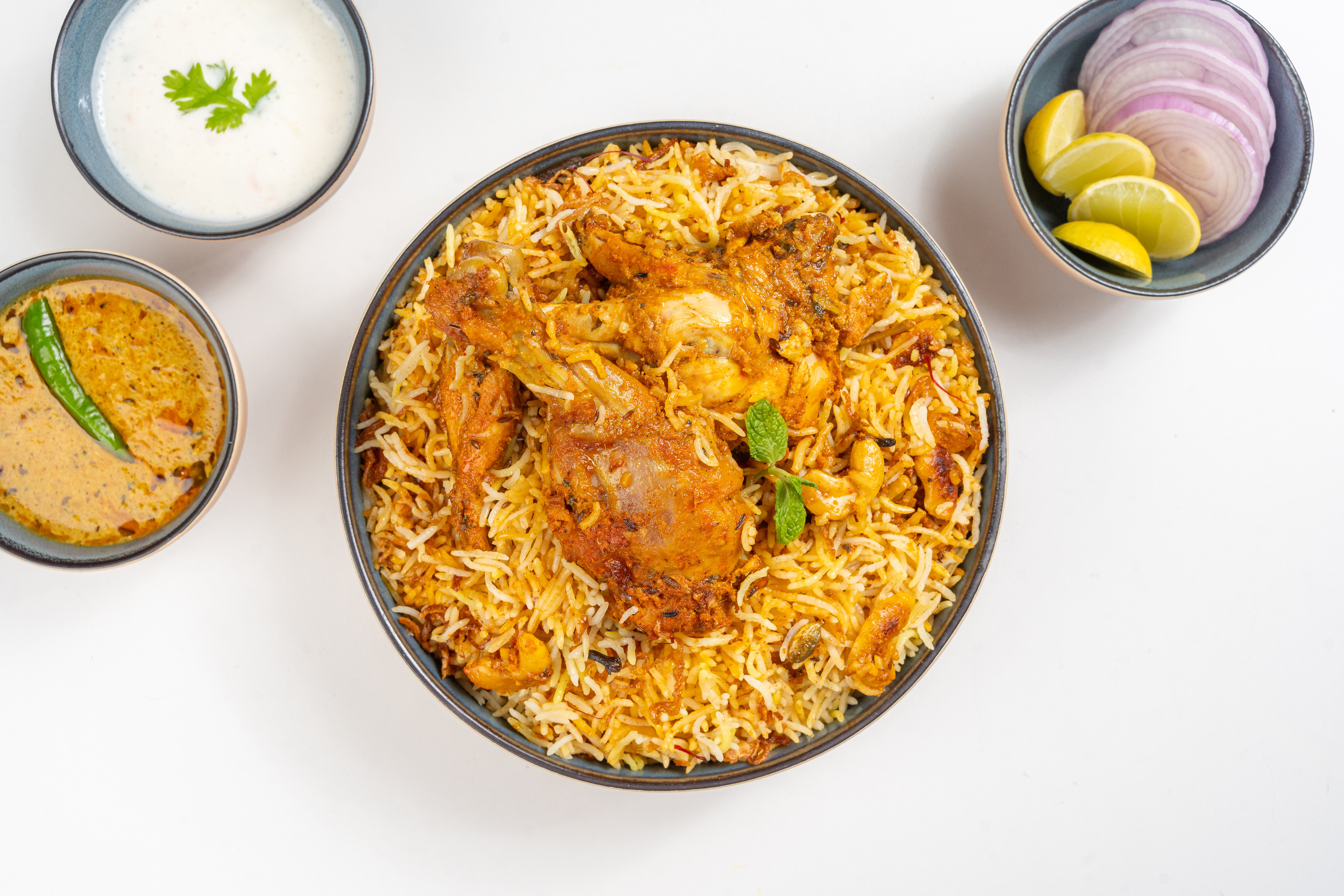 Zafrani Hyderabadi Chicken Dum Biryani